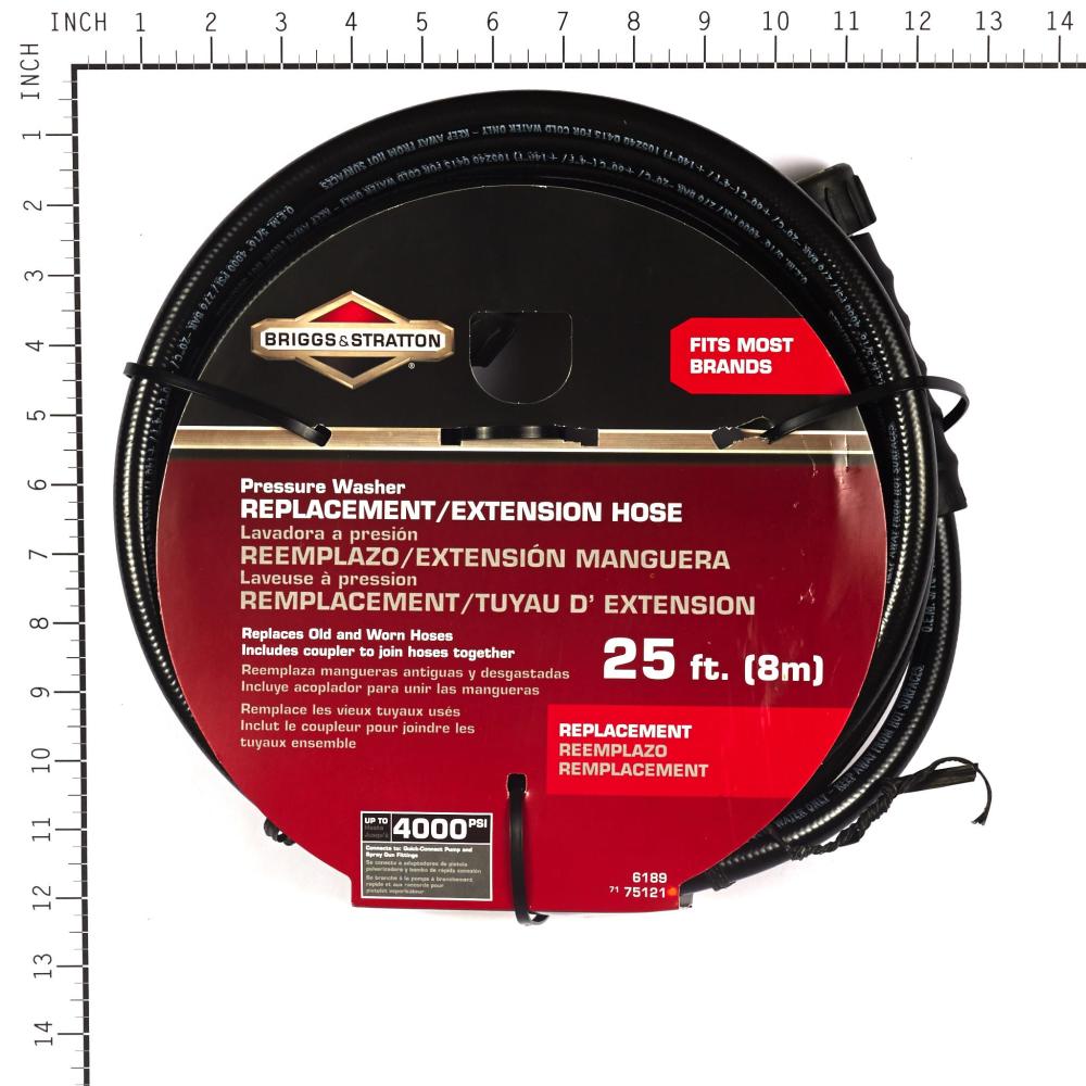 Briggs & Stratton Acc, Hose, 5/16 X 25 6189