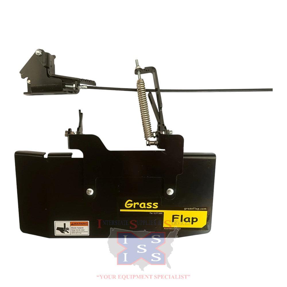 GrassFlap with All Steel Blocker Plate and SE pedal includes Pedal Flat Mount.