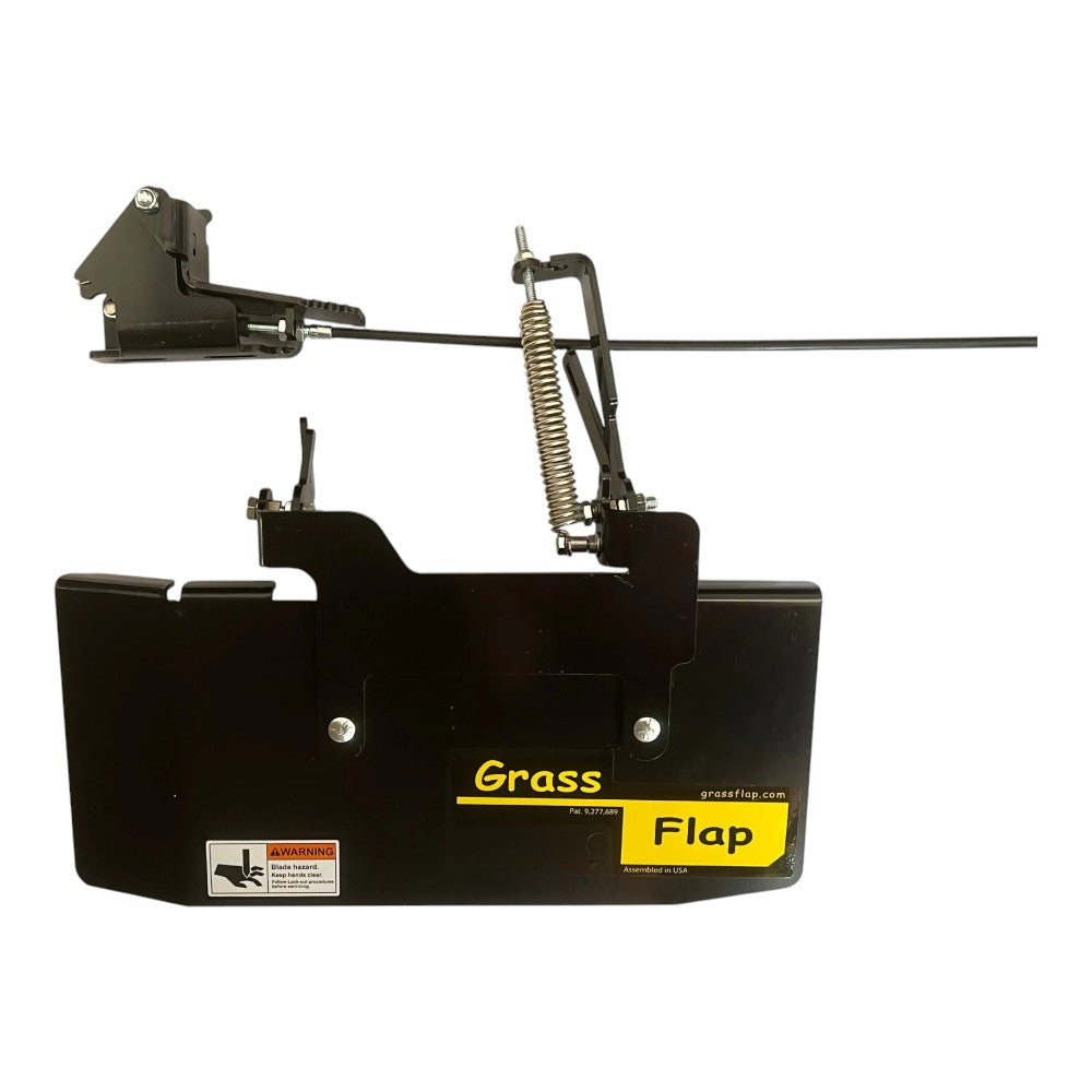 GrassFlap with All Steel Blocker Plate and SE pedal includes Pedal Flat Mount 61E50-5-A24