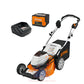 RMA 460 V Lawn Mower Set with Free Extra Battery