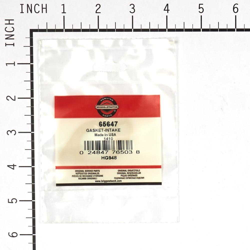 Briggs & Stratton Gasket-Intake 65647