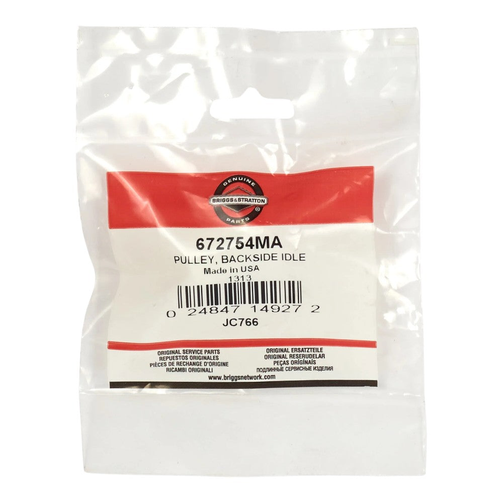 Briggs & Stratton Pulley, Backside Idle 672754MA