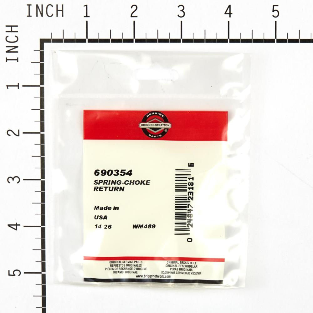 Briggs & Stratton Spring-Choke Return 690354
