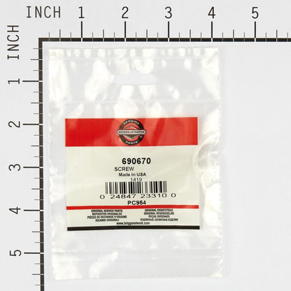 Briggs & Stratton Screw 690670