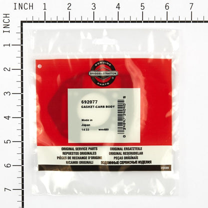 Briggs & Stratton Gasket-Carb Body 692077