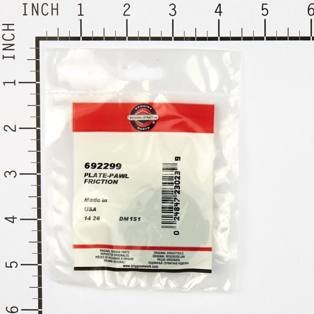 Briggs & Stratton Plate-Pawl Friction 692299