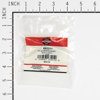 Briggs & Stratton Kit-Screw/Washer 692311