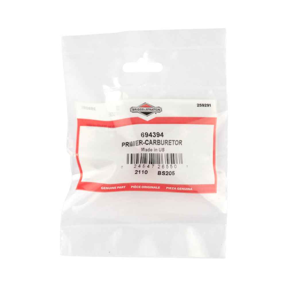 Briggs & Stratton Primer-Carburetor 694394