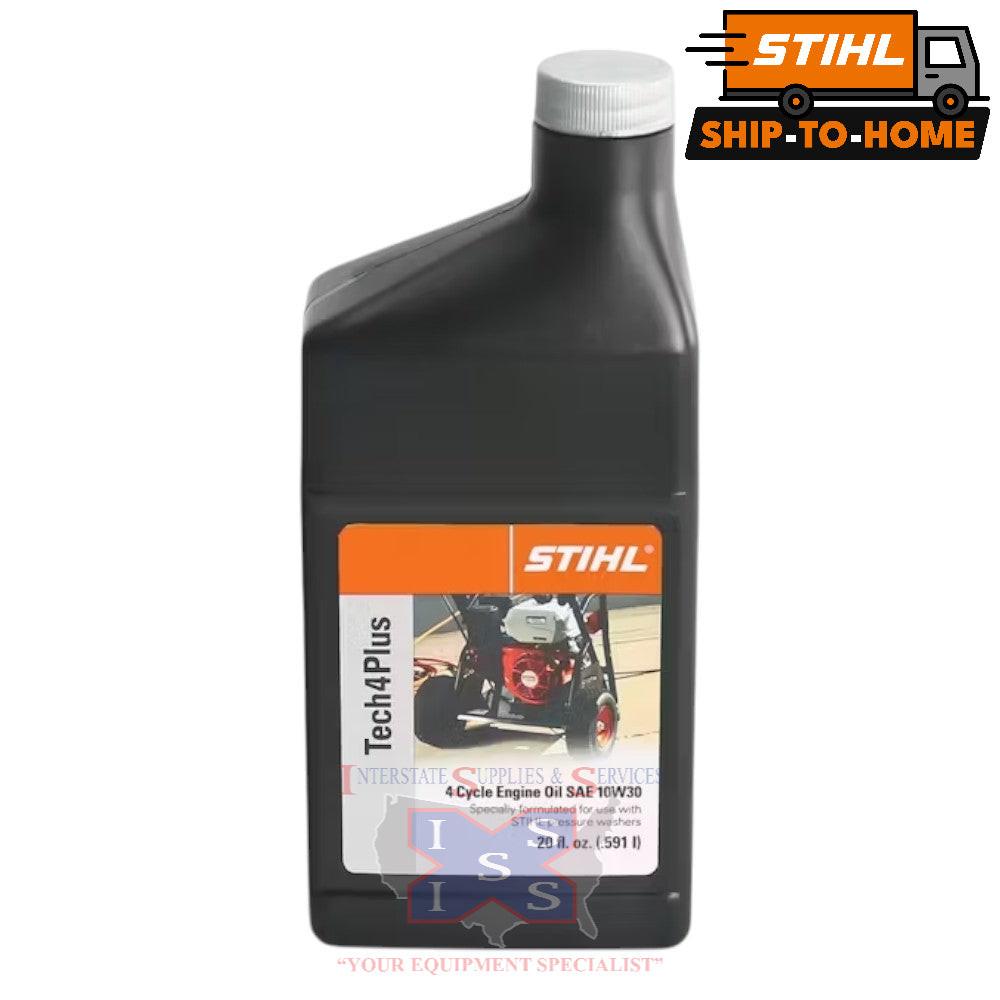 Stihl Tech 4 Plus SAE 10W30 Engine Oil (20 oz) Case of 6 7010 319 0001.