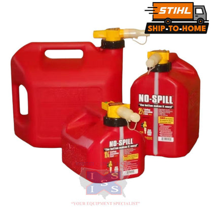 Stihl No Spill 5 Gal. Diesel Fuel Can 4/Case 7010 871 0261.