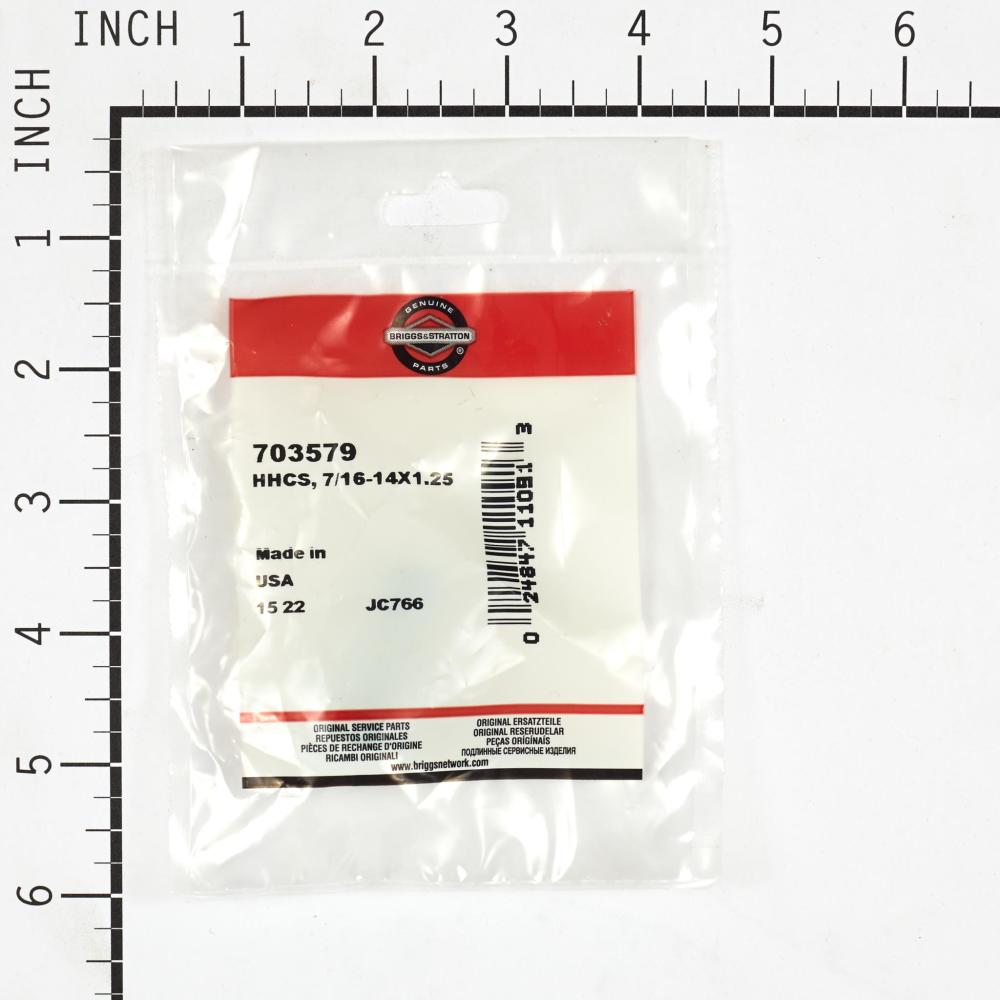 Briggs & Stratton Hhcs, 7/16-14X1.25 703579