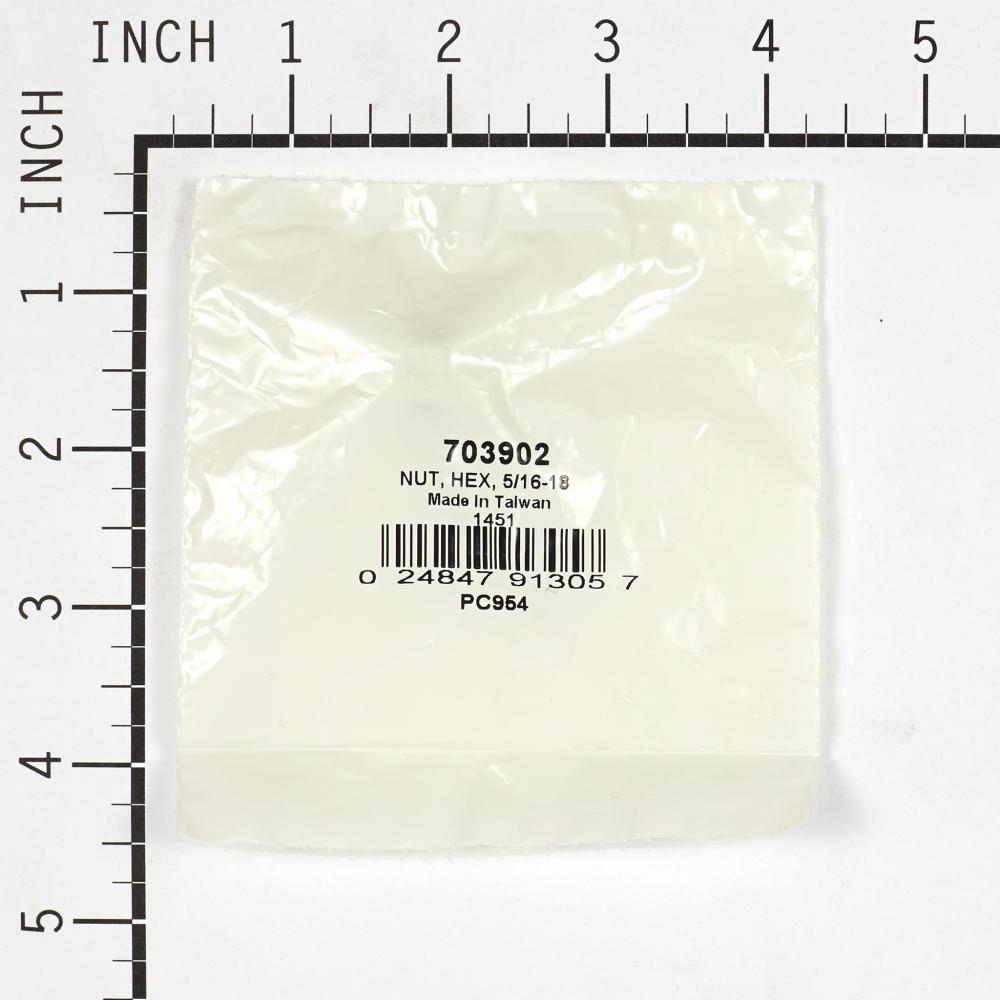 Briggs & Stratton Nut, Hex, 5/16-18 703902