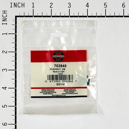 Briggs & Stratton Pushnut, 3/8 703948