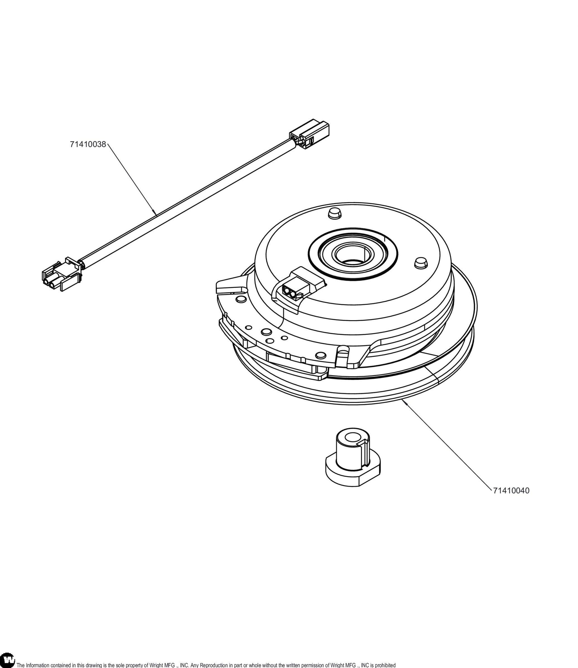 1 X 6.75 125 Ft-Lb CCW W-Pigt Clutch 71410039.
