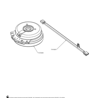 CMS 1x6.75 200ft-Lb CCW Clutch Replaces 71410028.