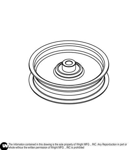 4.5 In Idler Pulley 71460006.