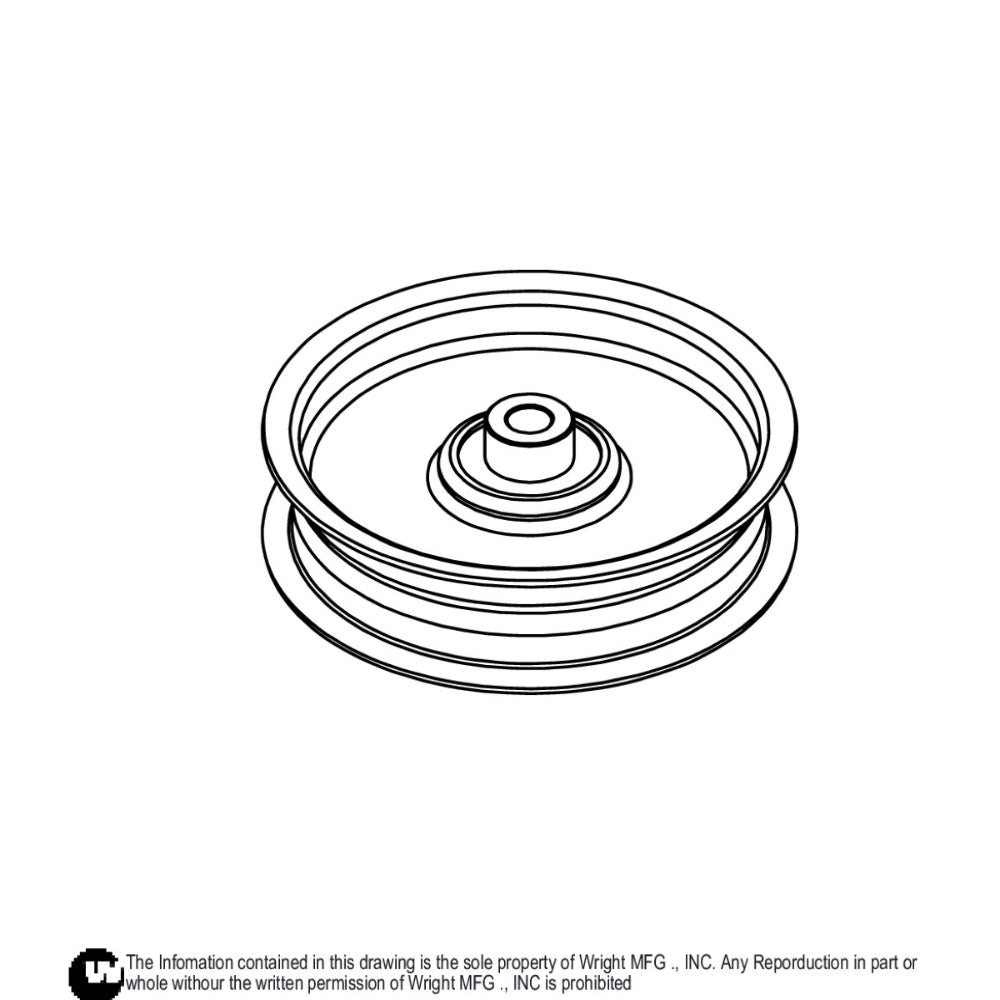 4.5 In Idler Pulley 71460006