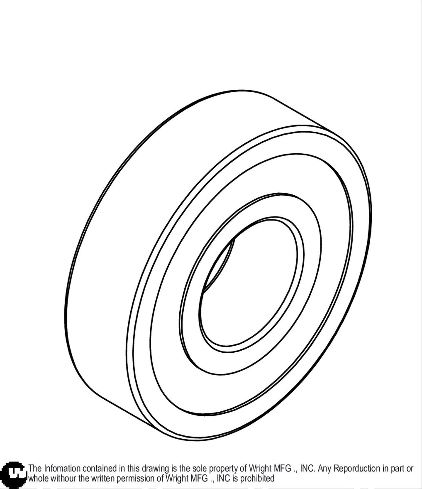 Large Spindle Bearing 71460017.