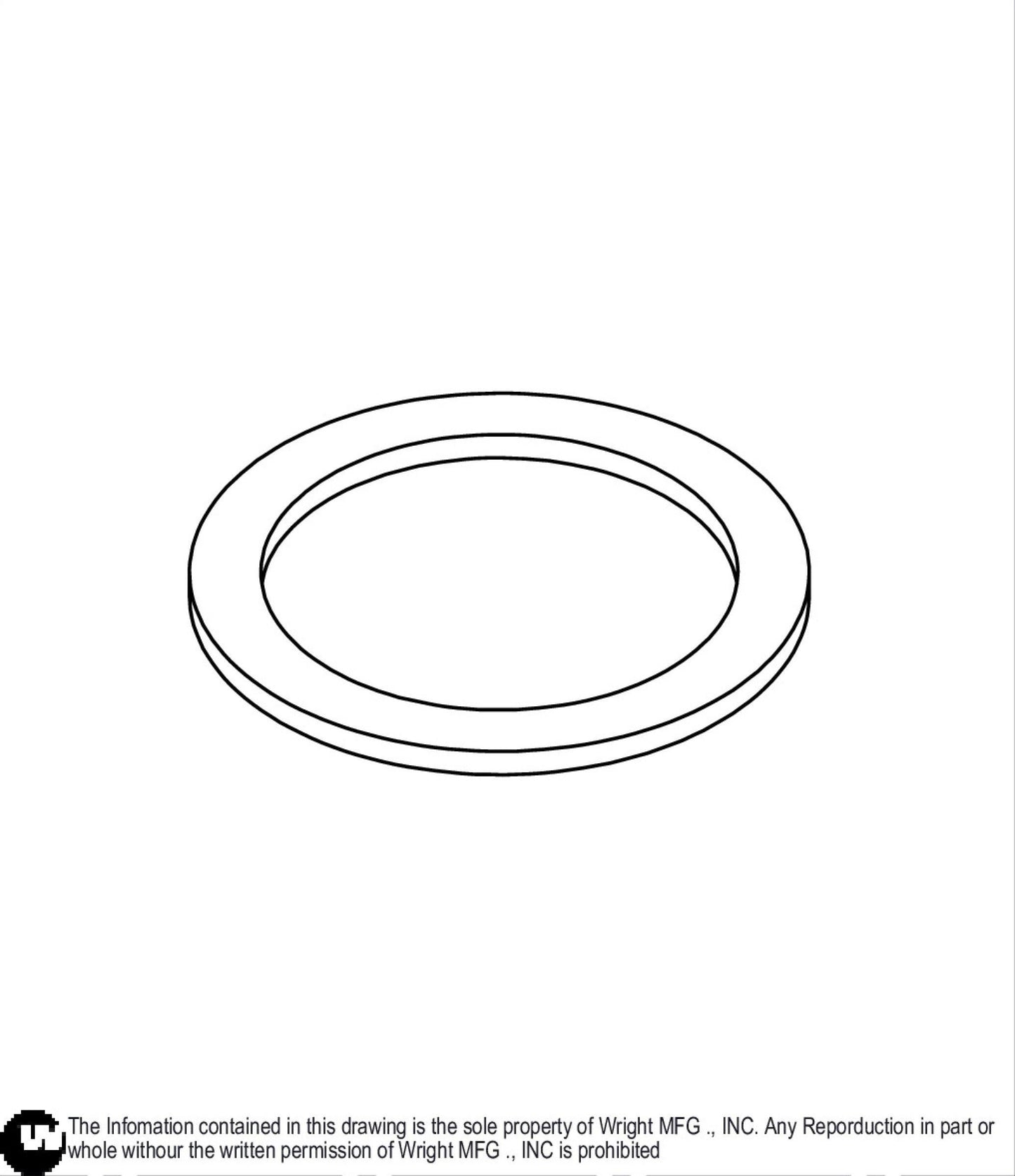 Small Washer For Spindle 71460021.