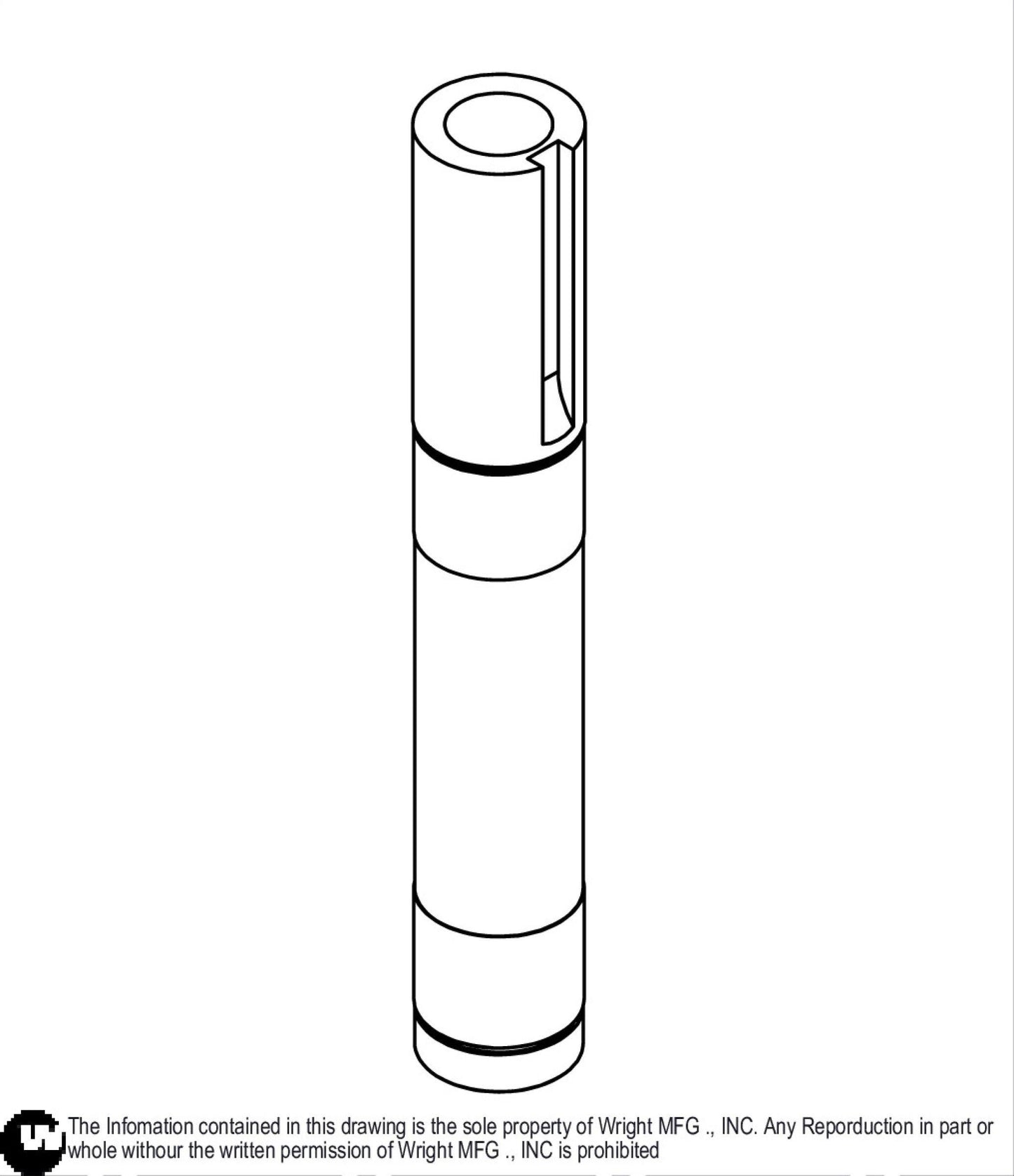Short Spindle Shaft (For 36-42") 71460025.