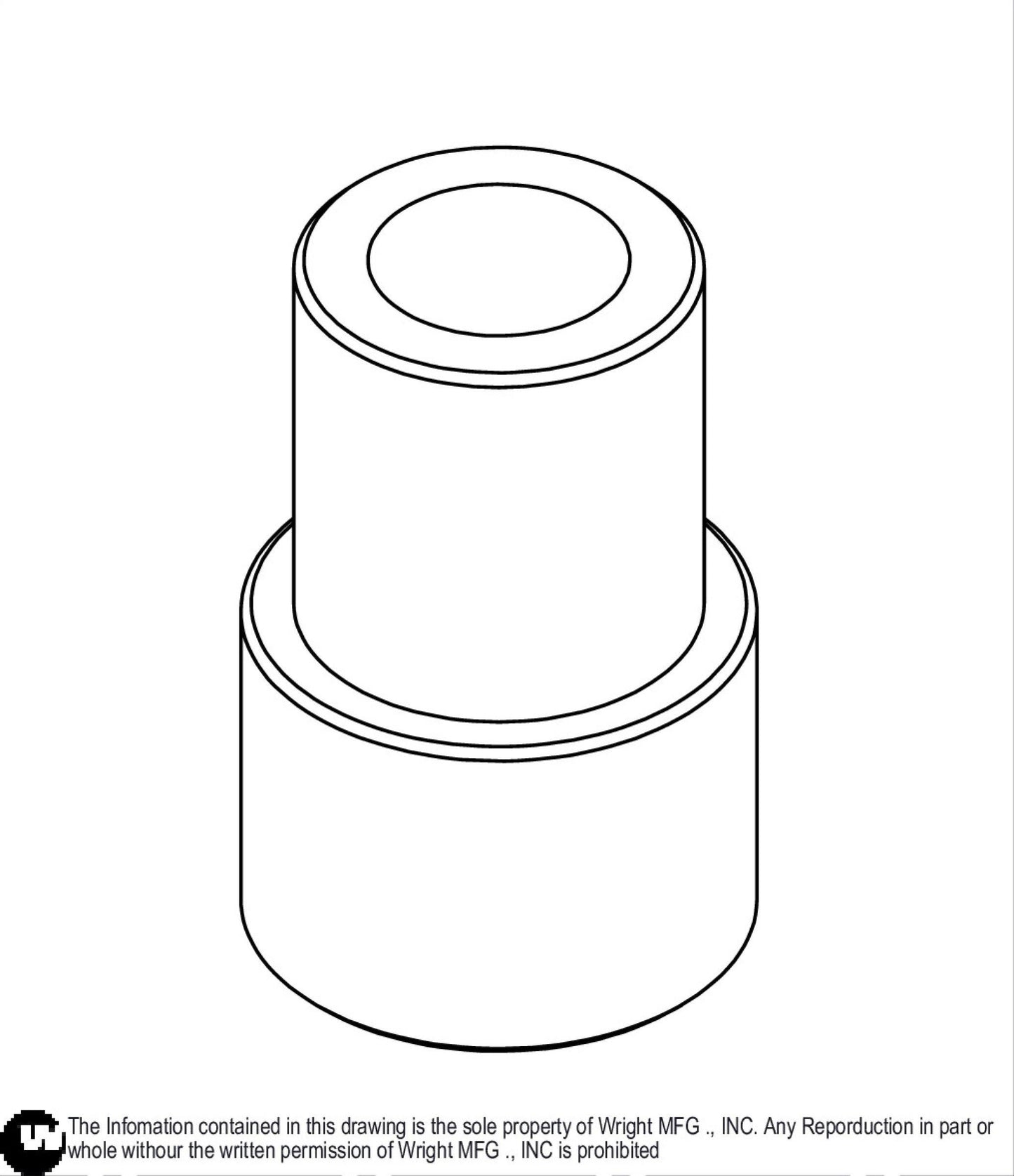 Idler Pulley Bearing Adapter 71460032.