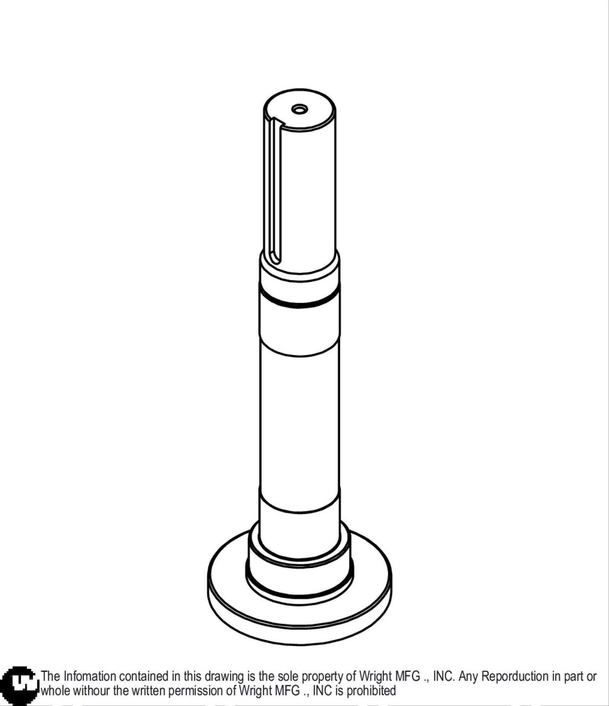 Long Shaft Sentar Spindle Shaft 71460058.