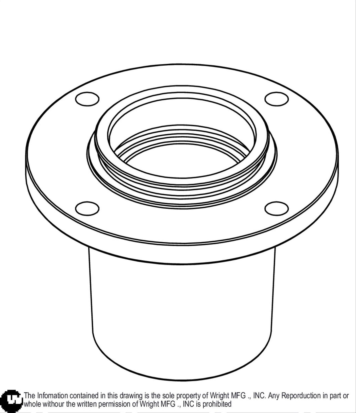 Top Or Bottom Mount Spindle Housing 71460132.