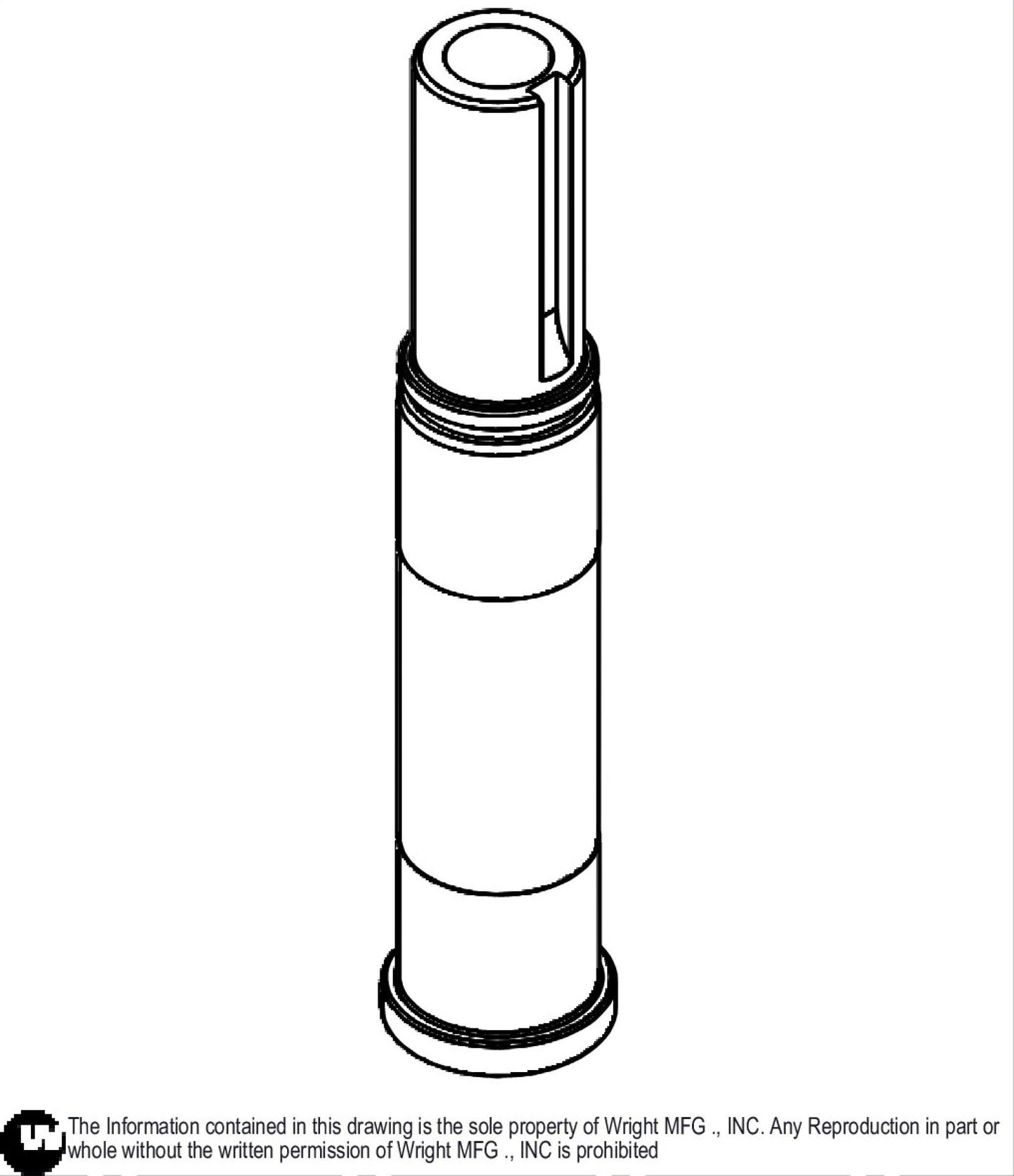 Thru Bolt Spindle Shaft 71460135.