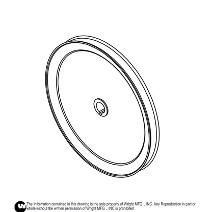 Transmission Input Pulley (Rep 71460093) 71460169