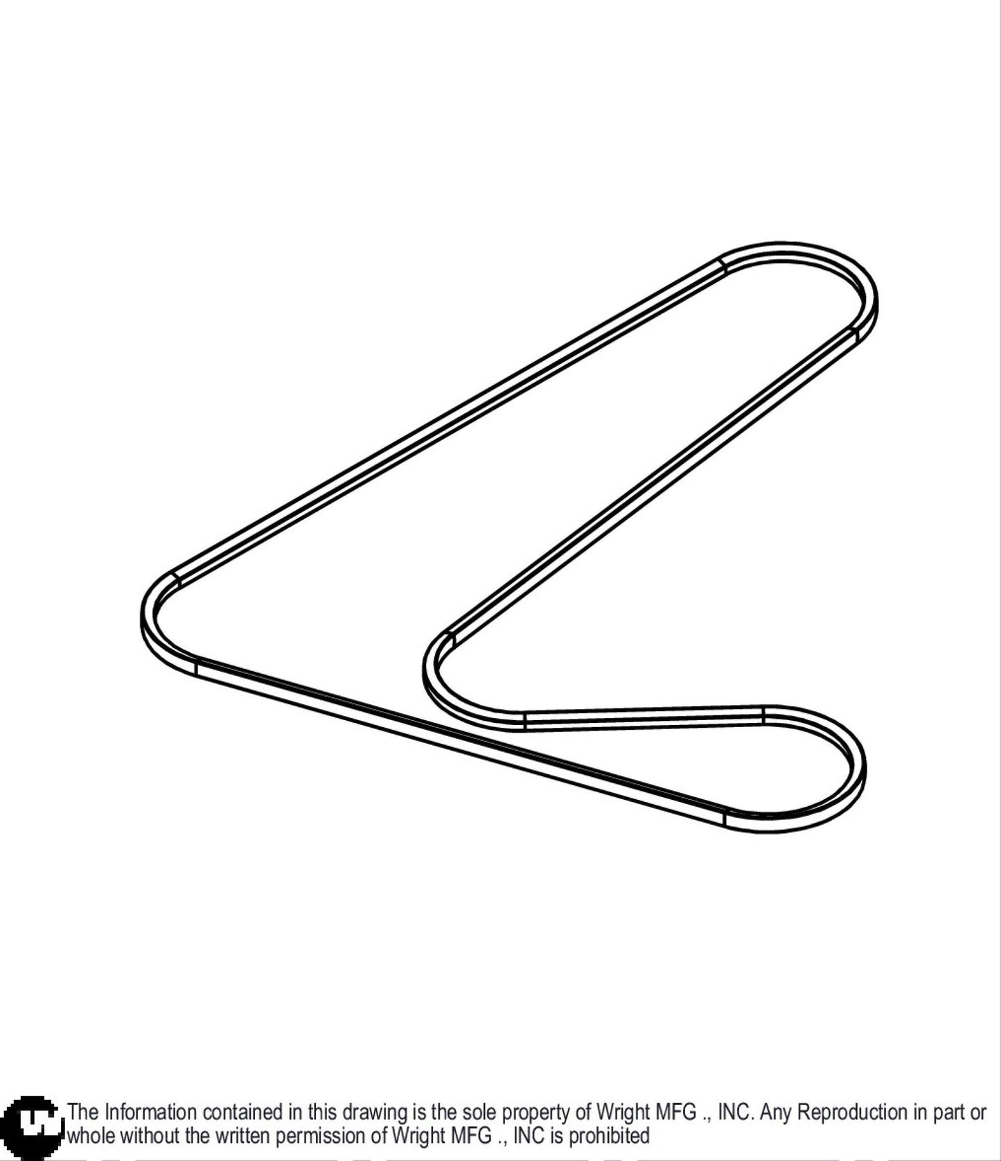 B Section Belt 118.45 EL 71460174.