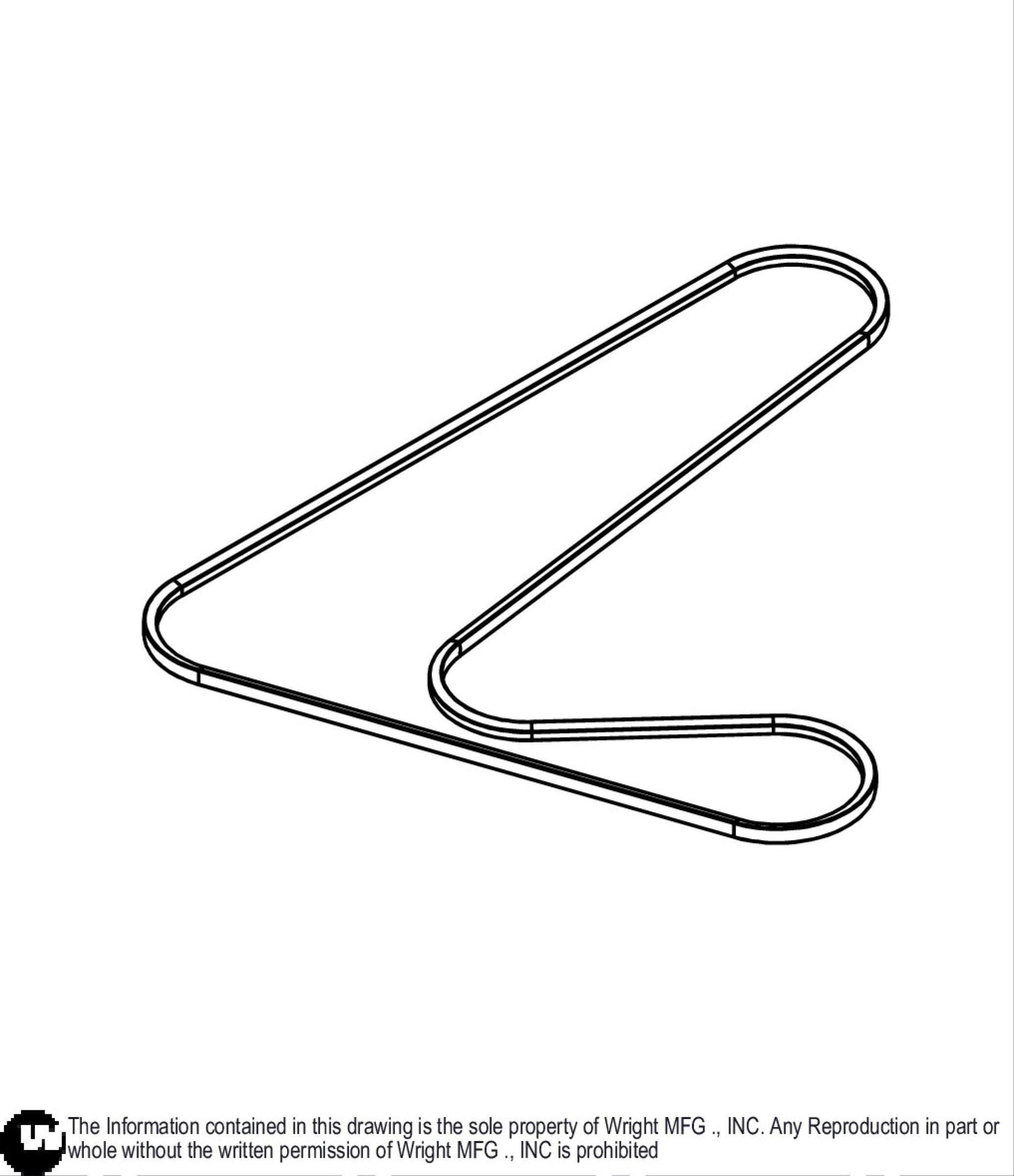B Section Belt 118.45 EL 71460174.
