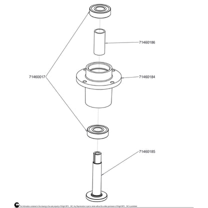 Bolt-On Spindle Assembly 71460183