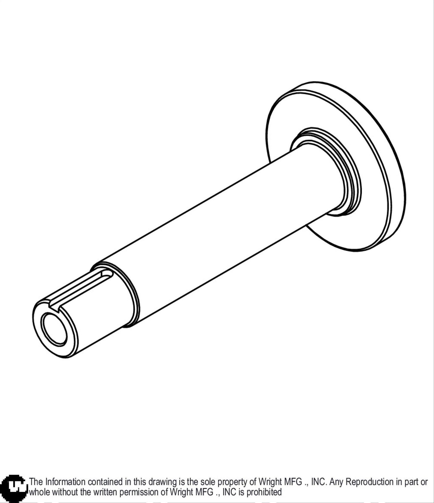 Bolt-On Spindle Shaft 71460185.