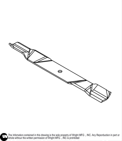 21" Mulching Blade 71490003.