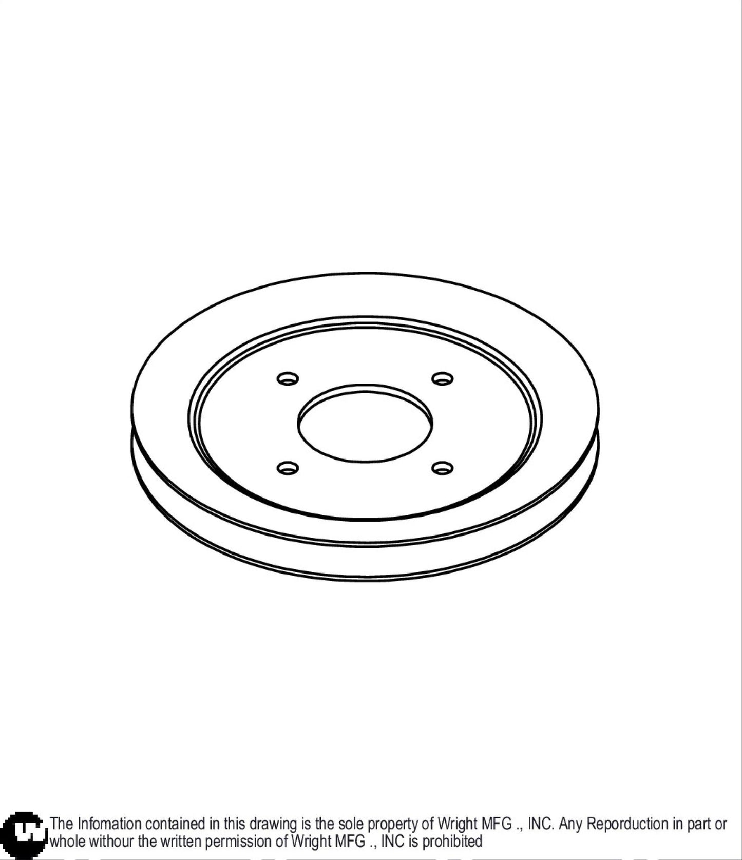 Drive Pulley For GD 72410033.