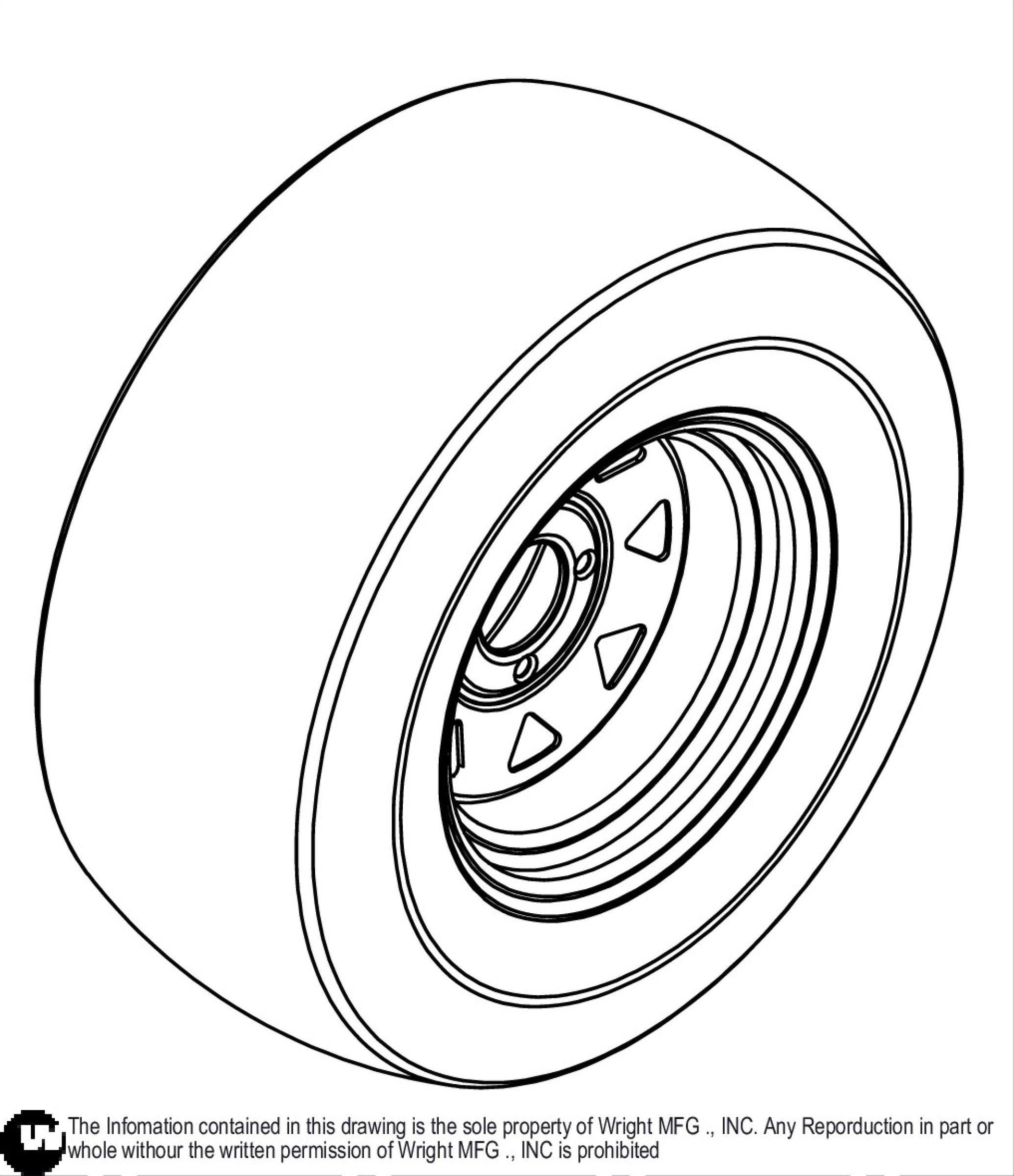 Rim Assembly W Tire 72410050.