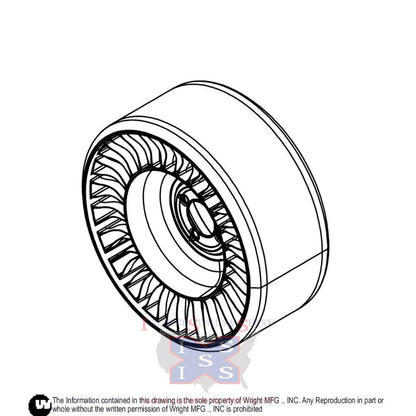 Wright 18 X 8.5 Tweel Wheel Tire 72410097.