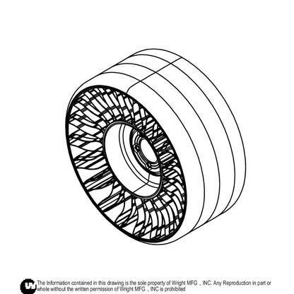 Wright 24 X 12 Tweel Wheel Tire 72410098