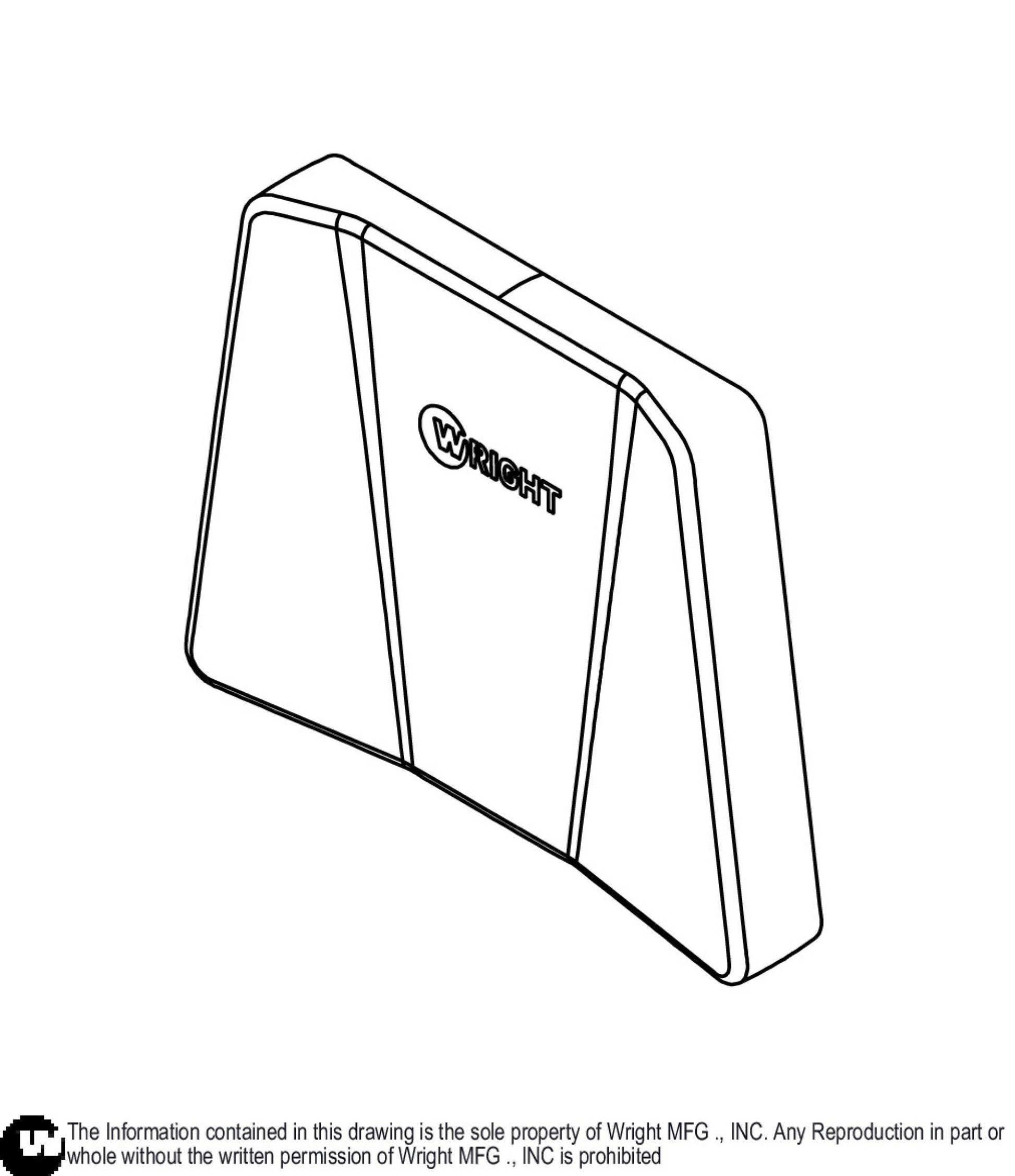 WSLG Molded Foam Upright Pad 73490023.