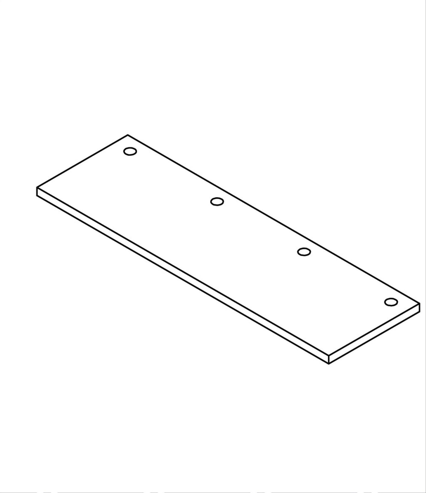 Sentar 52 RD Rubber Deflector Baffle 76440001.