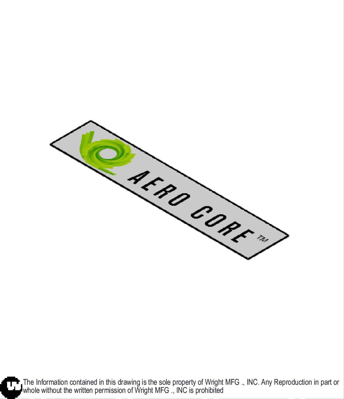 Aero-Core Deck Decal 76490100.