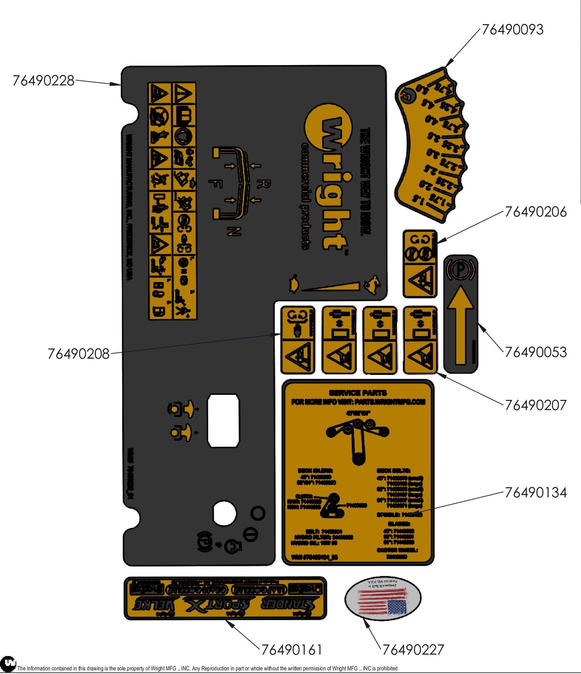 WSTX/WSPX Master Kit Decal 76490239.