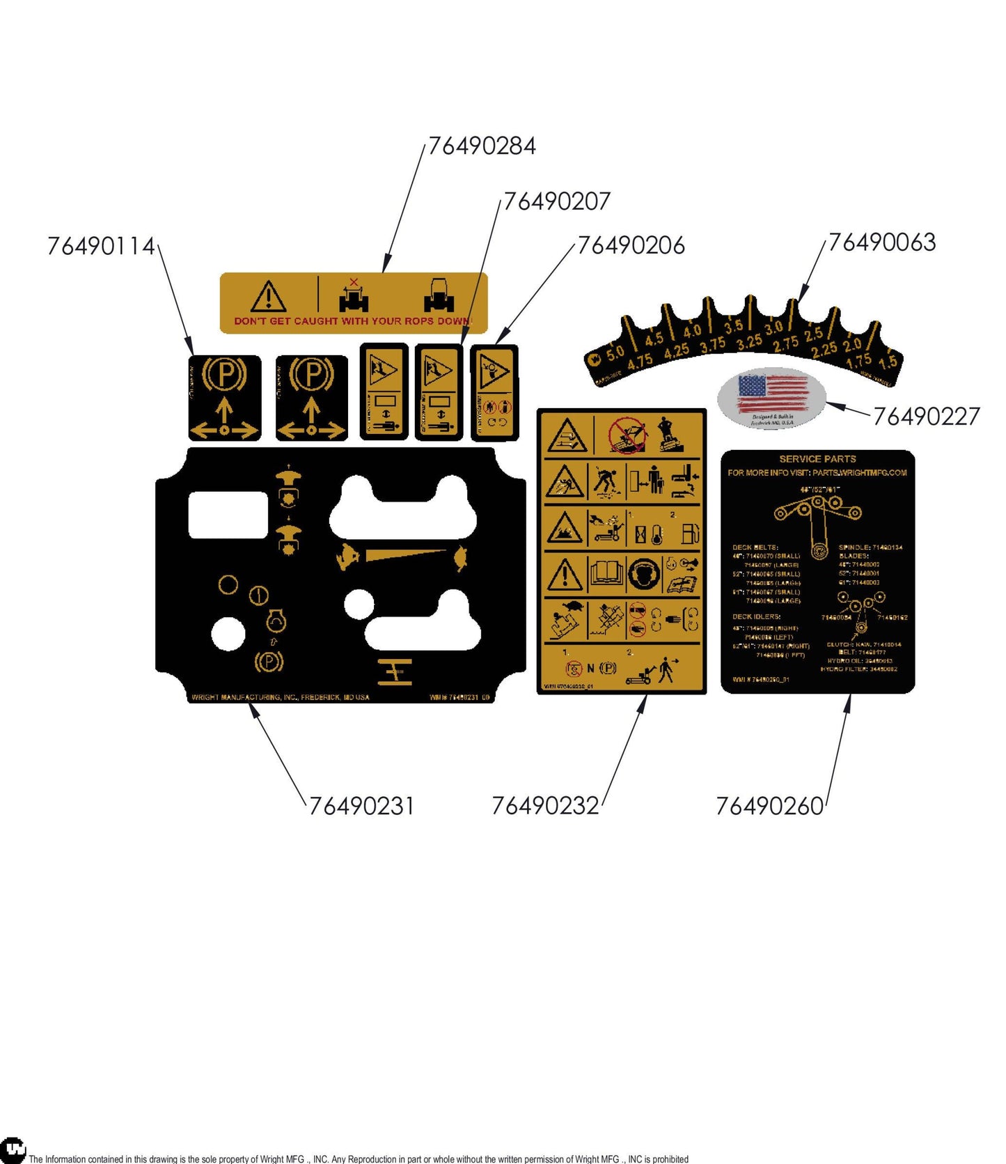 WZTO Master Kit Decal 76490245.