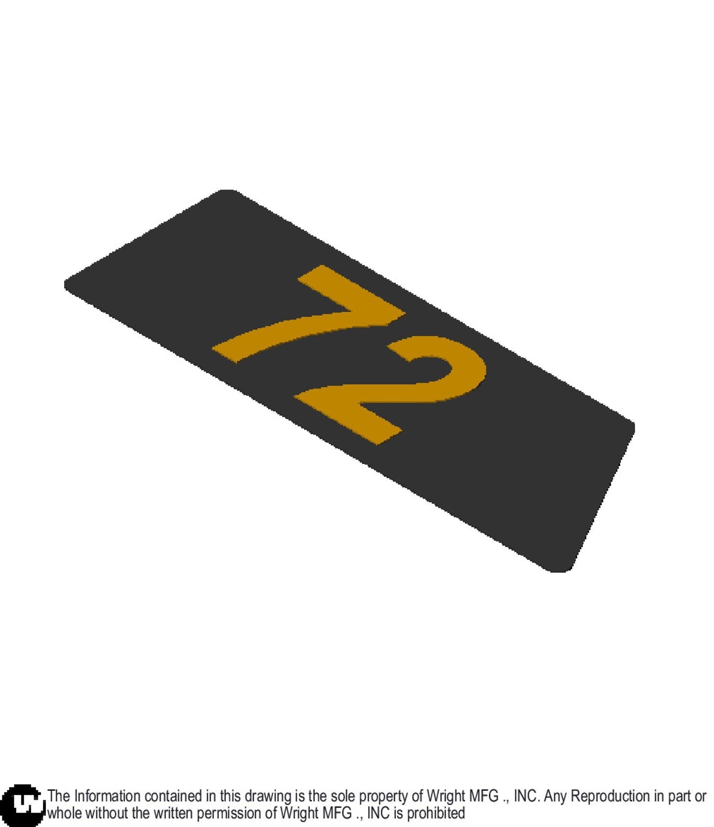 WZXT 72 Deck Size Decal 76490274.