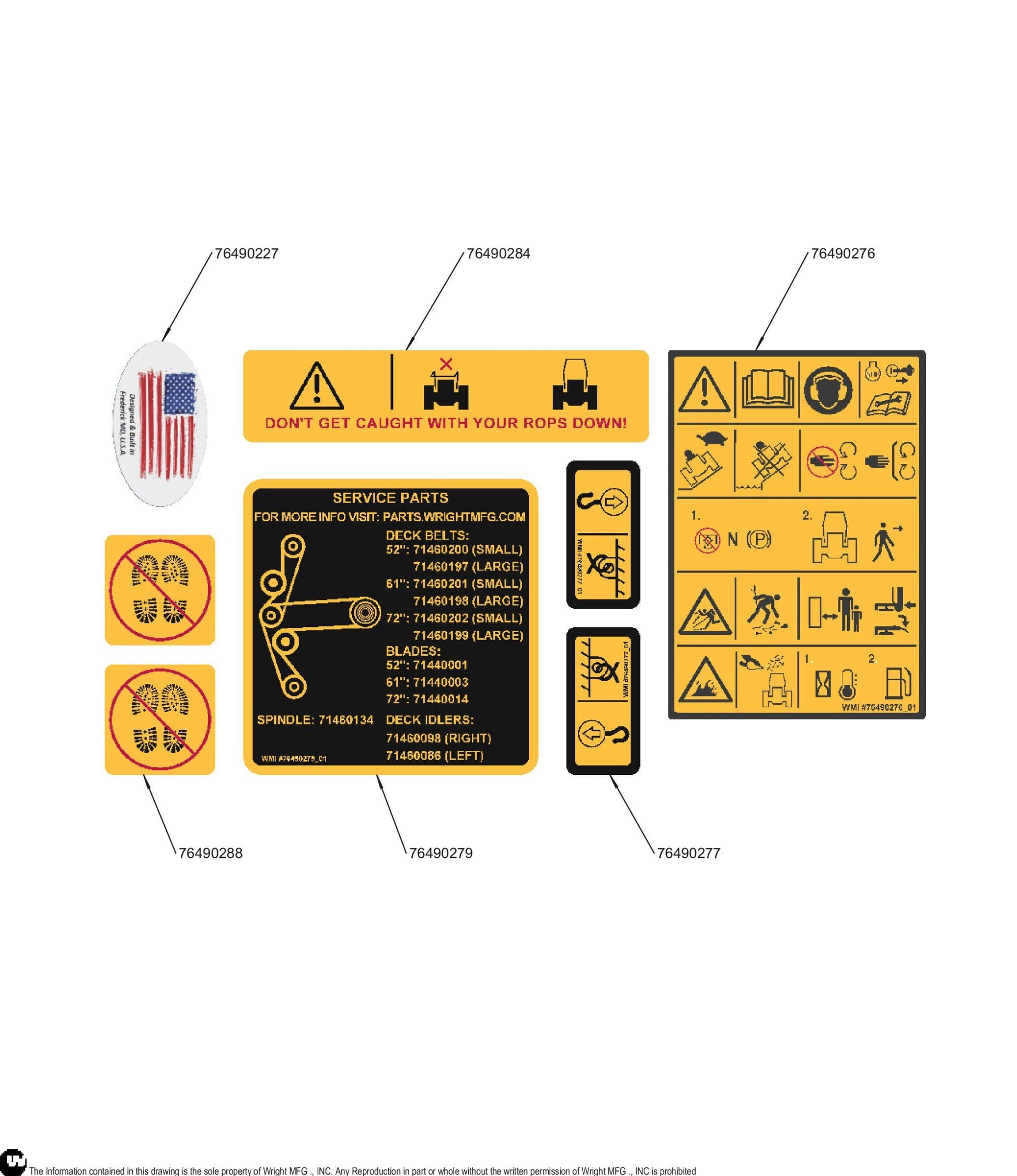 WZXL Master Kit Decal 76490311.