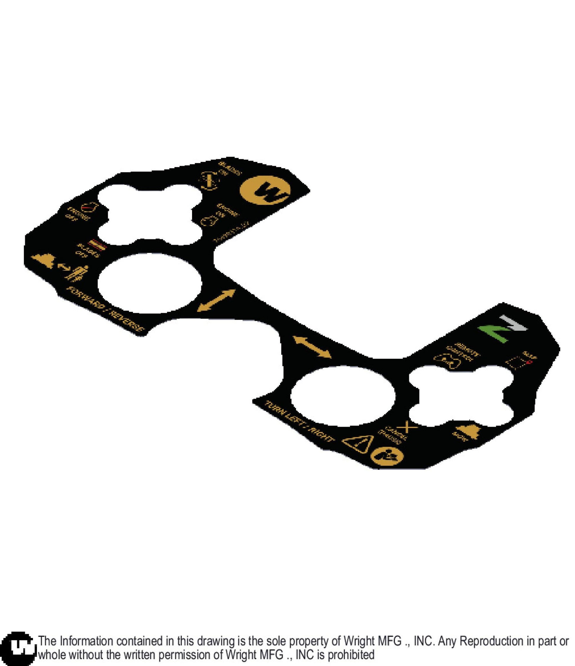 WSZK Robotic SRC-FRC Controller Decal 76490314.