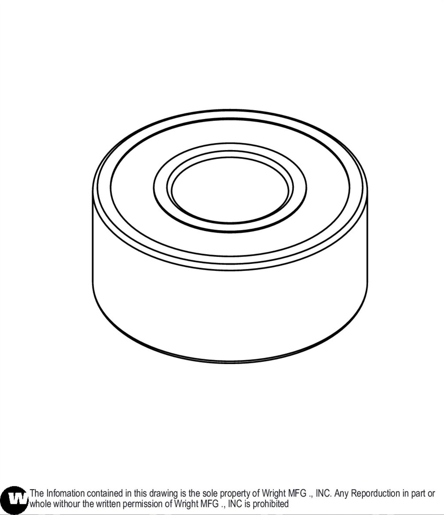 Double Row Ball Type Bearing 77410007.