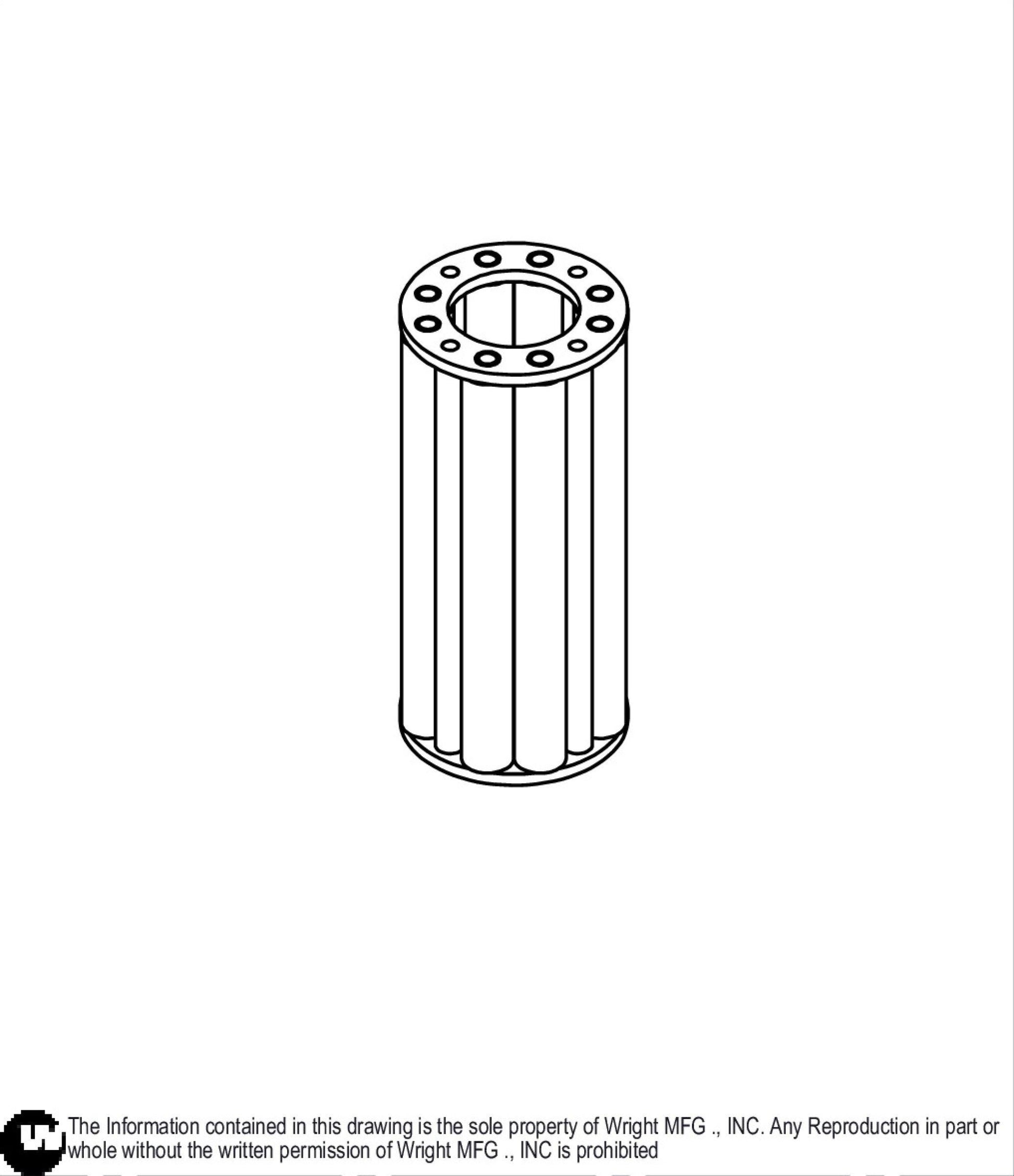 Roller Bearing 3/4 X 1 3/8 X 3(rep VKRL) 77410028.