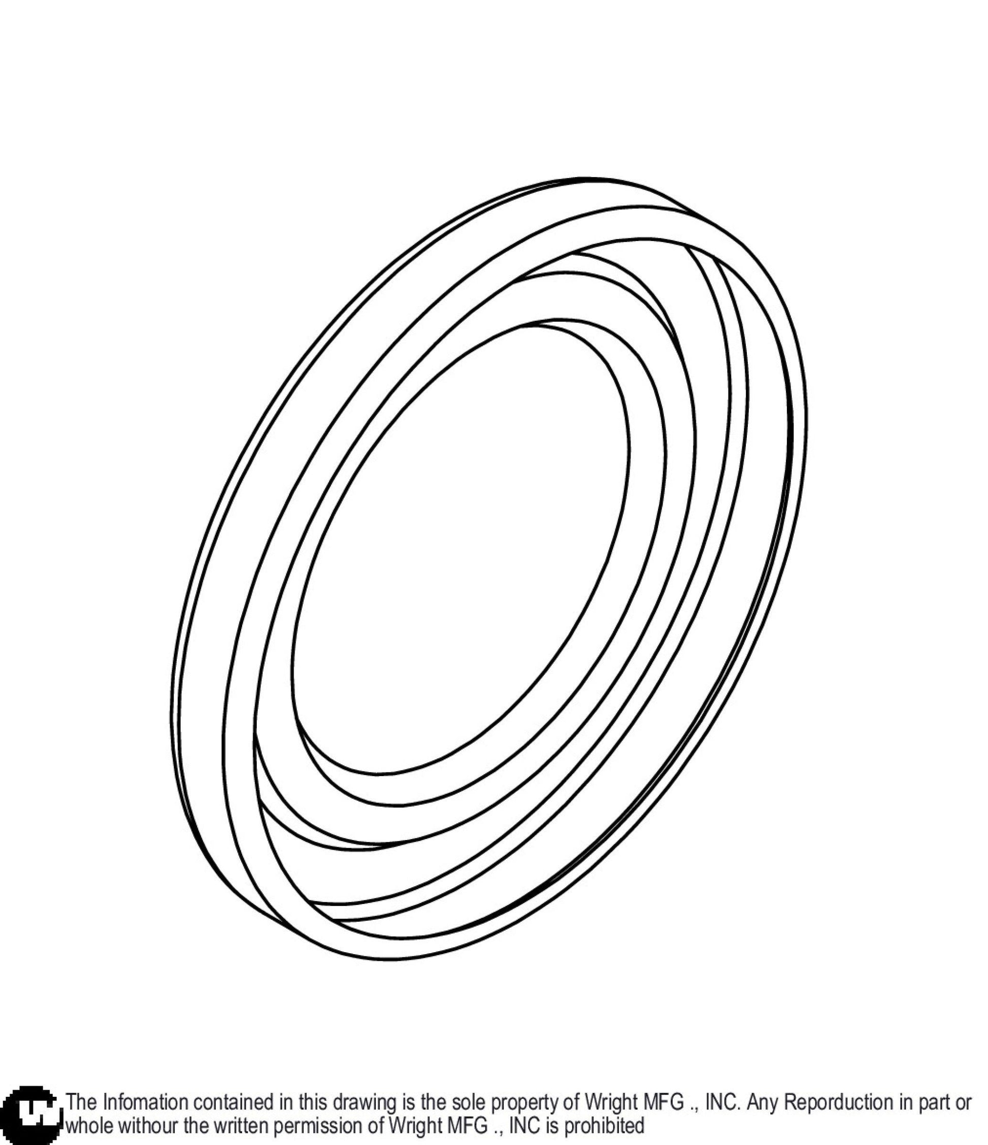 Sentar Caster Arm Grease Seal 77460001.