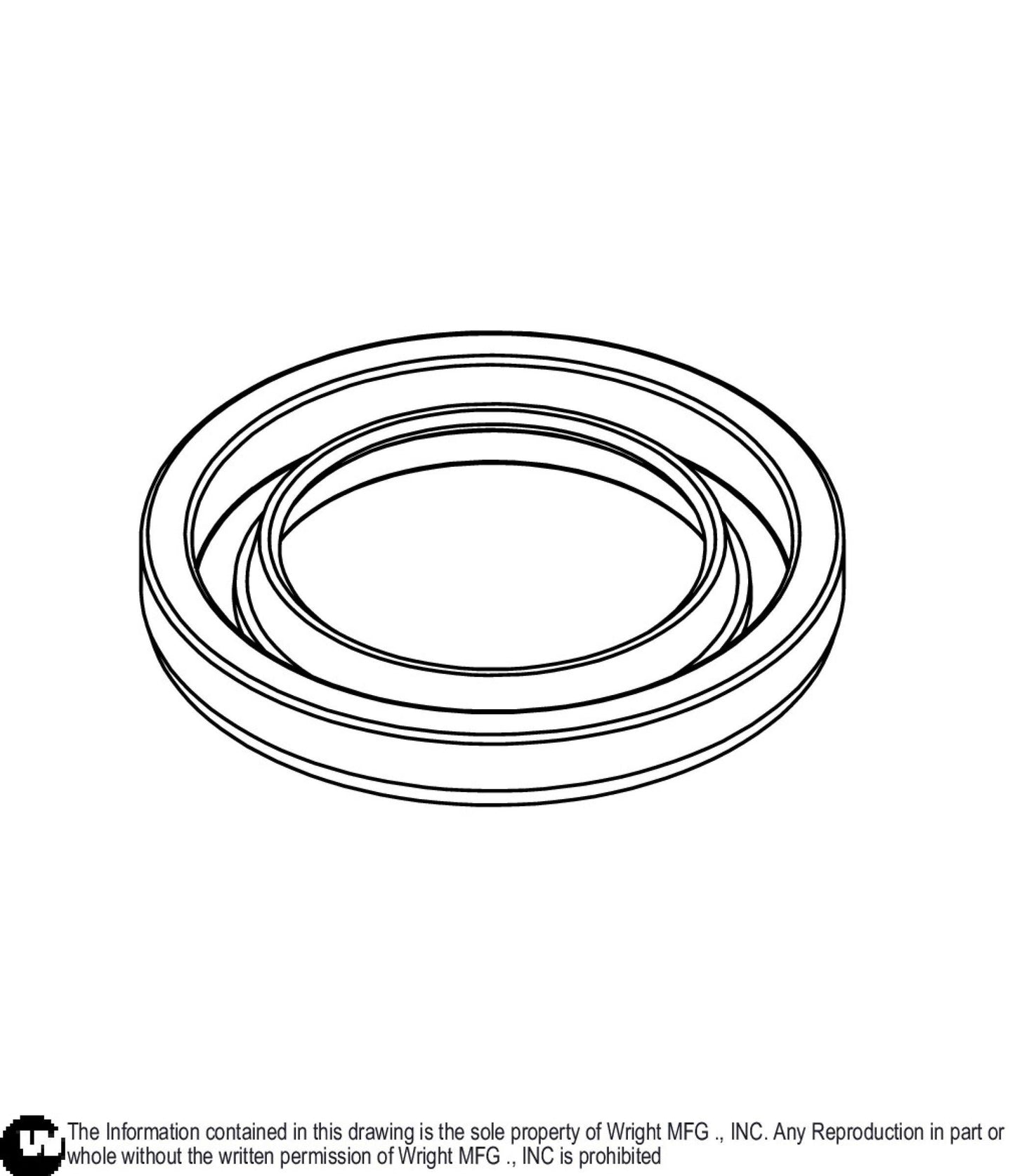 1.250 X 2.062 X.25 Seal 77460016.